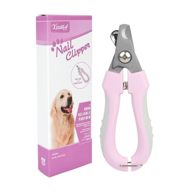 Pet Nail Clippers for Dogs & Cats-Portable Safe Professional Grooming Kit with Nail Trimmer and Safety Guard