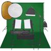 Day and Night - Day and Night Photo Studio Kit with Lights, Background and Reflector Set