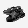 Clayon 5.5cm Vegan Leather Cross Sandals Dublin-CL0054