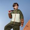 MQD Boys' Color Block Spliced Outdoor Hooded Jacket