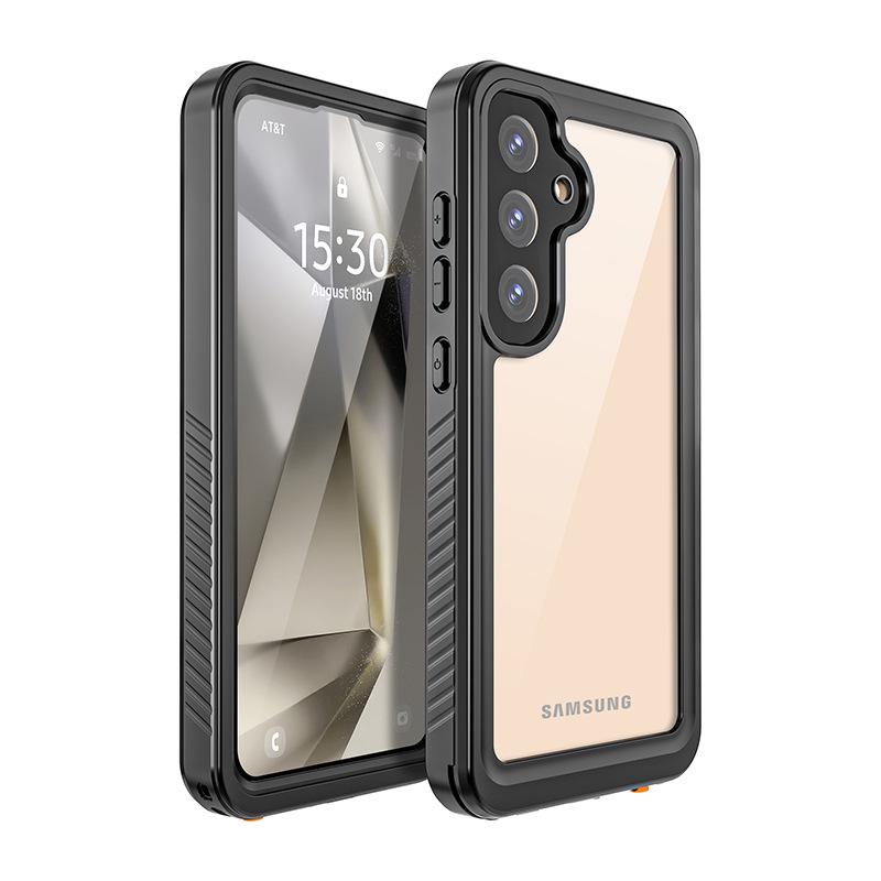 Водонепроницаемый чехол для Samsung Galaxy S25: Ультразащищенный, ударопрочный, герметичный чехол для S24, S23. Идеально для занятий спортом на открытом воздухе.
