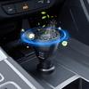 Автомобильный освежитель воздуха Быстрое автомобильное зарядное устройство Адаптер Очиститель воздуха Адаптер аромадиффузора Быстрая зарядка 2-портовый Устранитель запахов Для большинства