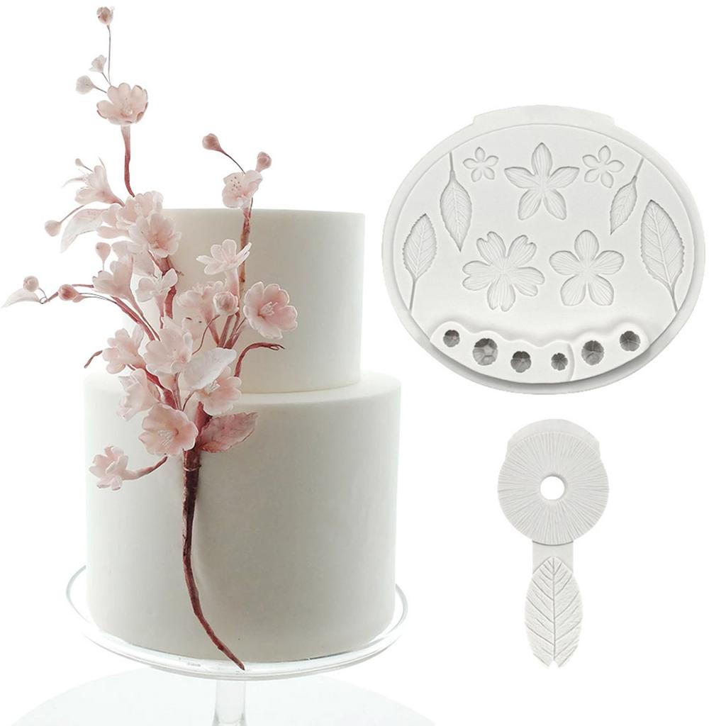 Силиконовые формы для шоколада в форме лепестков и листьев, формы для выпечки, инструменты для украшения торта из помадки, смоляные формы, подарок для детей