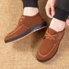 Мужская парусиновая обувь в старом Пекине, мужские летние классические лоферы, мужская повседневная обувь, дышащая прогулочная мужская обувь на плоской подошве, кроссовки