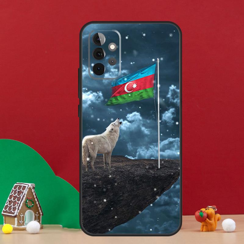 Чехол-флаг Азербайджана Buta для Samsung Galaxy A36 A56 A06 A13 A53 A32 A12 A22 A52 A35 A17 A16 A55 A15 A54 A34 A14