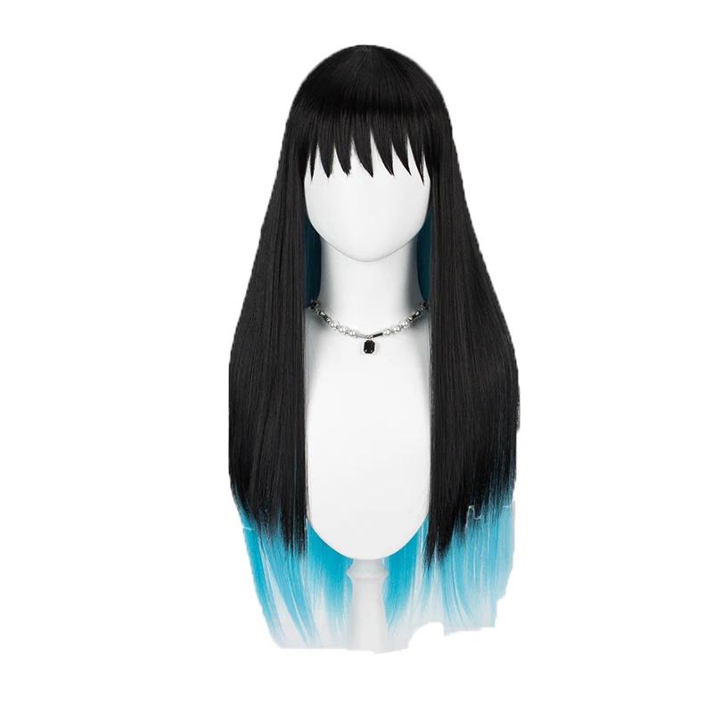 Tokitou Muichirou Cosplay Costume Anime Muichirou Tokitou Cosplay Kimono Wig Halloween Costumes for Men Women