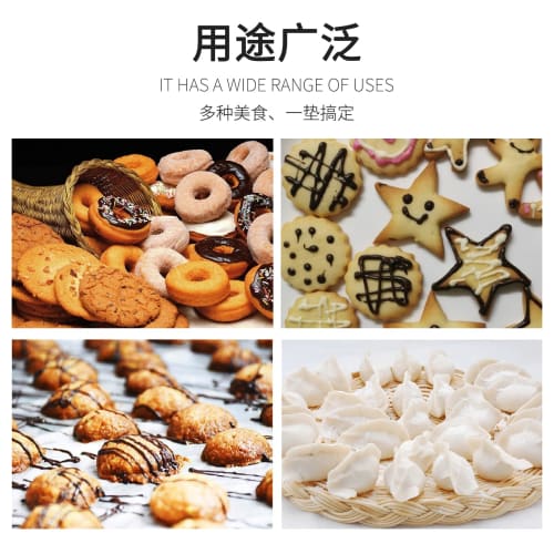 JnTech Silicone Cooking Mat, Bread Making Mat, Large Baking Mat, Heat-Resistant, Non-Slip, with Graduations, Includes One Rolling Pin/Scraper, Reusabl