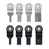 8pcs Carbide Oscillating Tool Blade, Multi-tool Saw Blades Multi Tool Mortar Cutting Saw Blades for Tile Concrete Cutting