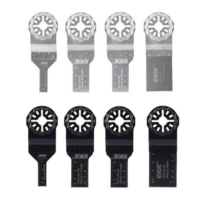 8 шт. твердосплавных осциллирующих пильных полотен, пильные полотна для мультиинструмента, пильные полотна для резки раствора мультиинструментом для резки плитки и бетона