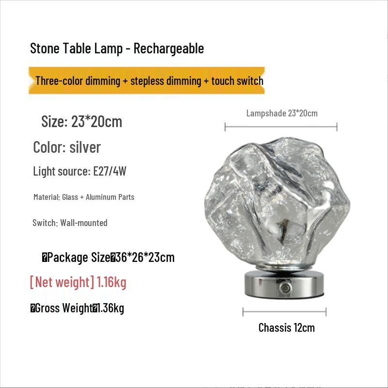 SLYC Nordic Lava Glass Night Light