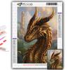 Алмазная вышивка Европейский дракон 5D DIY Алмазная картина Вышивка крестом Горный хрусталь