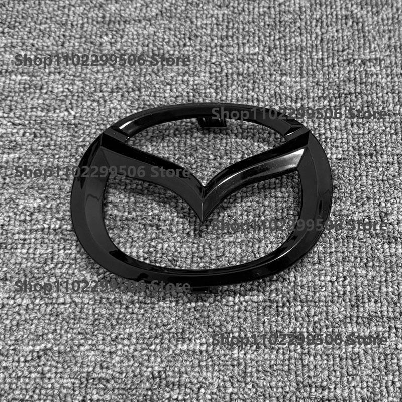 Черный ABS Значок для Mazda 3 2014-18 хэтчбек седан Логотип Автомобиль Передняя решетка Багажник Задняя дверь Значок Наклейка Креативная модификация rkwad05