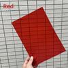 Multicolored Transparent PVC Sheet DIY Light Filter Gel Translucent Hard Sheet  for DIY Projects