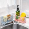 1pcs Kitchen Rack, Household Drain Rack, Sink Rack, Sponge Cleaning Cloth Storage Rack, Kitchen Accessories