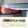 AAVF1 3D ABS Chrome Emblem Letters logo Car Trunk Badge Sticke For Mercedes Benz AMG W204 W205 W212 W213 X253 W163 W166 W167 W246 W222