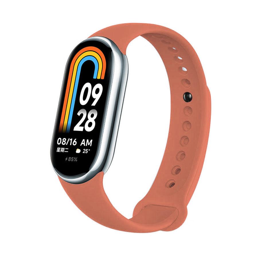 Браслет для Mi band 8 9 10 Ремешок Спортивный Силиконовый умные часы correa Аксессуары Сменный ремешок xiaomi Mi band 9 nfc ремешок