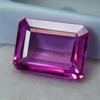 Natural Pink Sapphire Loose Gemstone 12.90 ct Attractive Emerald Cut September Birthday Birthstone