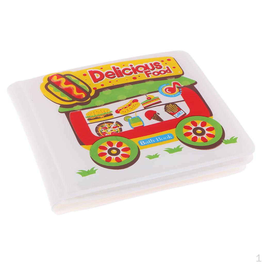 Book, Toddler EVA Washable Bathing Learning Toy Cartoon Educational Development Tool