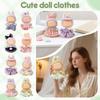 Costume 6.69 Inch Plush Toy Costume High Quality 17cm Doll Replacement Costume Fashion Doll Costume Doll Not Included