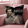 Чехол на подушку TV N-Narcos, Универсальный чехол для дома и автомобиля - Двусторонний, Мягкий и Прочный для ежедневного использования
