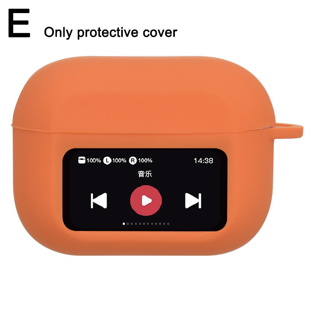 Для AirPods A9 Pro С Углублениями для Экрана Ударопрочный Противоскользящий Чехол-Крышка Защитный Чехол Для AirPods A9 Pro 50г