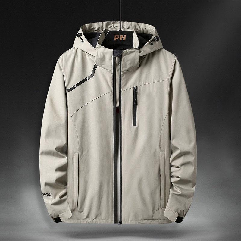 Куртки ветровки мужские больших размеров 45-130 кг 5XL 6XL 7XL уличное ветрозащитное непромокаемое пальто одежда больших размеров Jaqueta