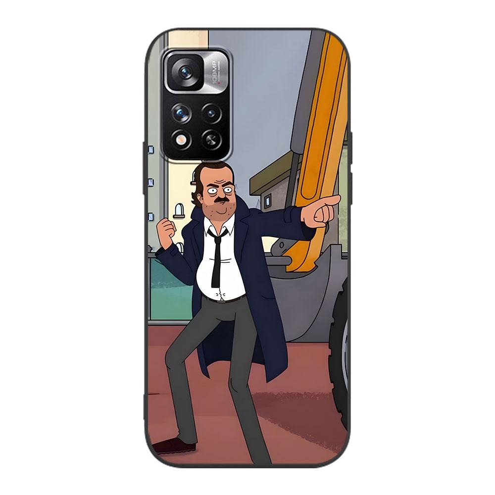 Чехол Anime Grimsburg для Xiaomi Redmi 10 10C 12C 9 Prime 9C 9A 12 10A 9T K40 Pro черный мягкий чехол для мобильного телефона из ТПУ