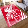"L.F.C. Red Bird Logo Design Rug - Non-slip rug suitable for living room and bedroom sofas"