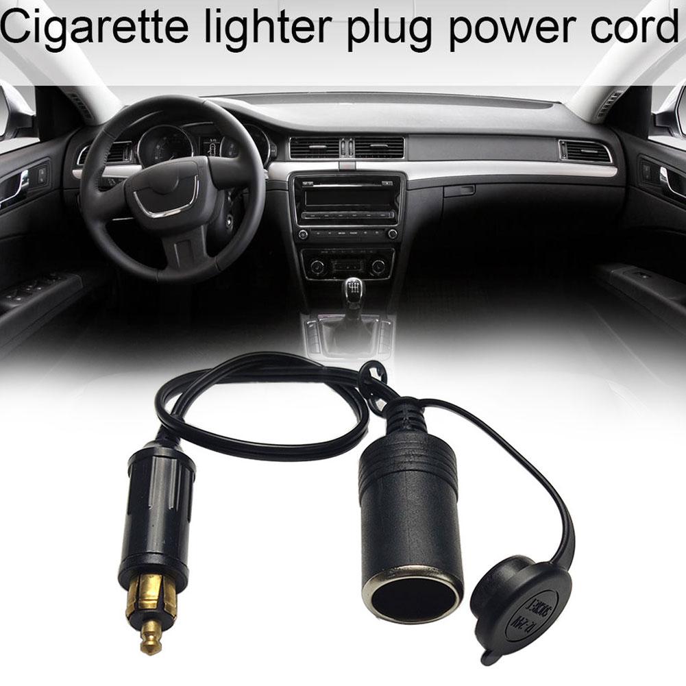 12v 24v EU Plug Forbmw Plug To Cigarette Female Wire Мотоциклетная розетка для прикуривателя Преобразование розетки для прикуривателя в зарядное устройство для Z4f2