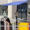 Large Windproof Sunshade Umbrella: Outdoor Commercial Folding Awning for Sun Protection