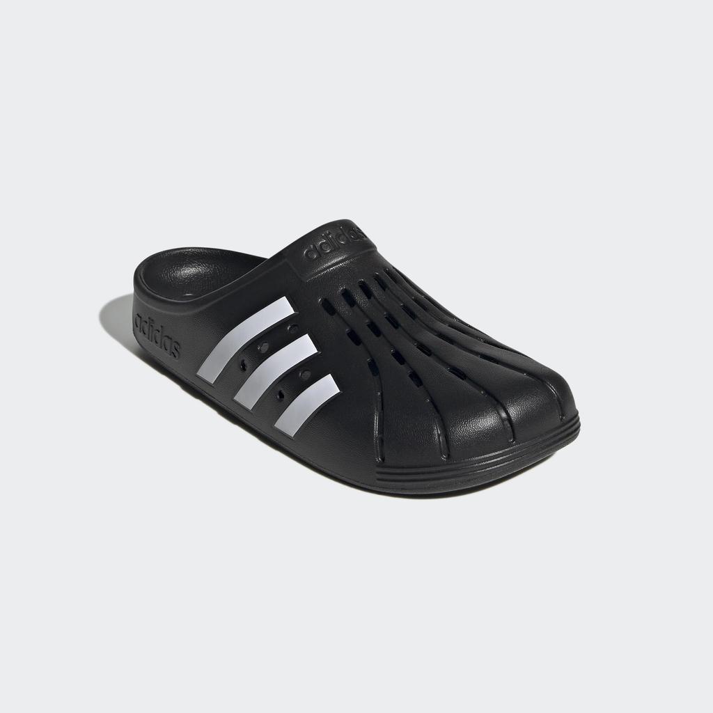 Спортивные сандалии Adilette Clog LEQ20 Core Black см [Adidas] Черный/Белый/Основной (GZ5886) +26,5