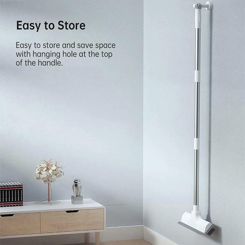 Щетка для мытья пола 2 в 1 Щетка для чистки с регулируемой длинной ручкой Многофункциональный инструмент для чистки ванной комнаты и кухни
