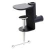 2-IN-1 Large Table Mount Clamp Metal Desk Clamp Mic Clamp Holder for Microphone Suspension Boom Scissor Arm