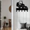 1pc Skid Loader Key Rack Hanger-Small 6 Inch Wide/ Large 9 Inch Wide for Living RoomBedroom/Living Room/Home Decoration Iron Art