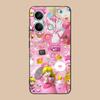 Princess Peach Mobile Phone Case for POCO M6 M5 M4 M3 X7 X6 X5 X4 X3 F6 F5 F4 Pro GT 5G Colour Printing Protective Luxury Cover