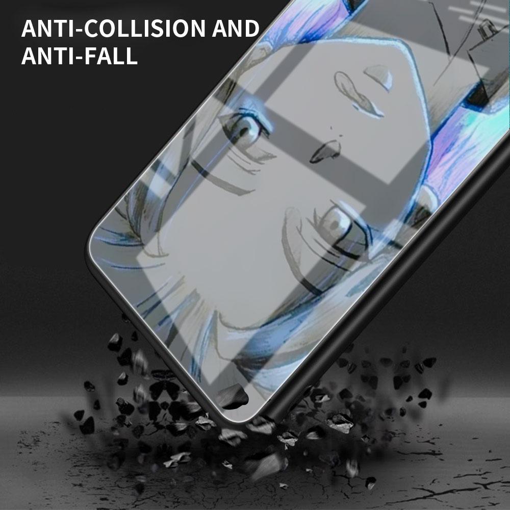 Стеклянный чехол для Samsung Galaxy A52 A71 A50 A51 A70 A21s A31 A72 A10 A12 A30 A22 5G, чехол для телефона, японское аниме, Токио Мстители