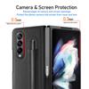 Противоударный нескользящий кожаный чехол для Samsung Galaxy Z Fold 4 5g Fold4 Fold3 Fold 3 Zfold4 Zfold3 S Чехол с держателем для ручек