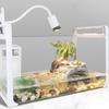 Turtle Basking Terrarium Heat Lamp Base for Reptile Tanks Turtles/Lizards/Frogs/Iguanas