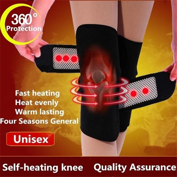 Комплект турмалиновых согревающих наколенников с магнитными вставками, 1 пара