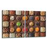 2x GLASS PROTECTIVE PLATE FOR STOVE 40x52 SPICES