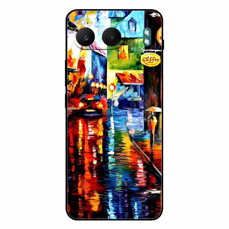 Для чехла Oneplus Nord 4 Мягкий силикон С принтом Сова Лев Чехлы для телефона Для Oneplus Nord 2 / Nord 3 / Nord 4 Чехол Бампер Сумки из ТПУ