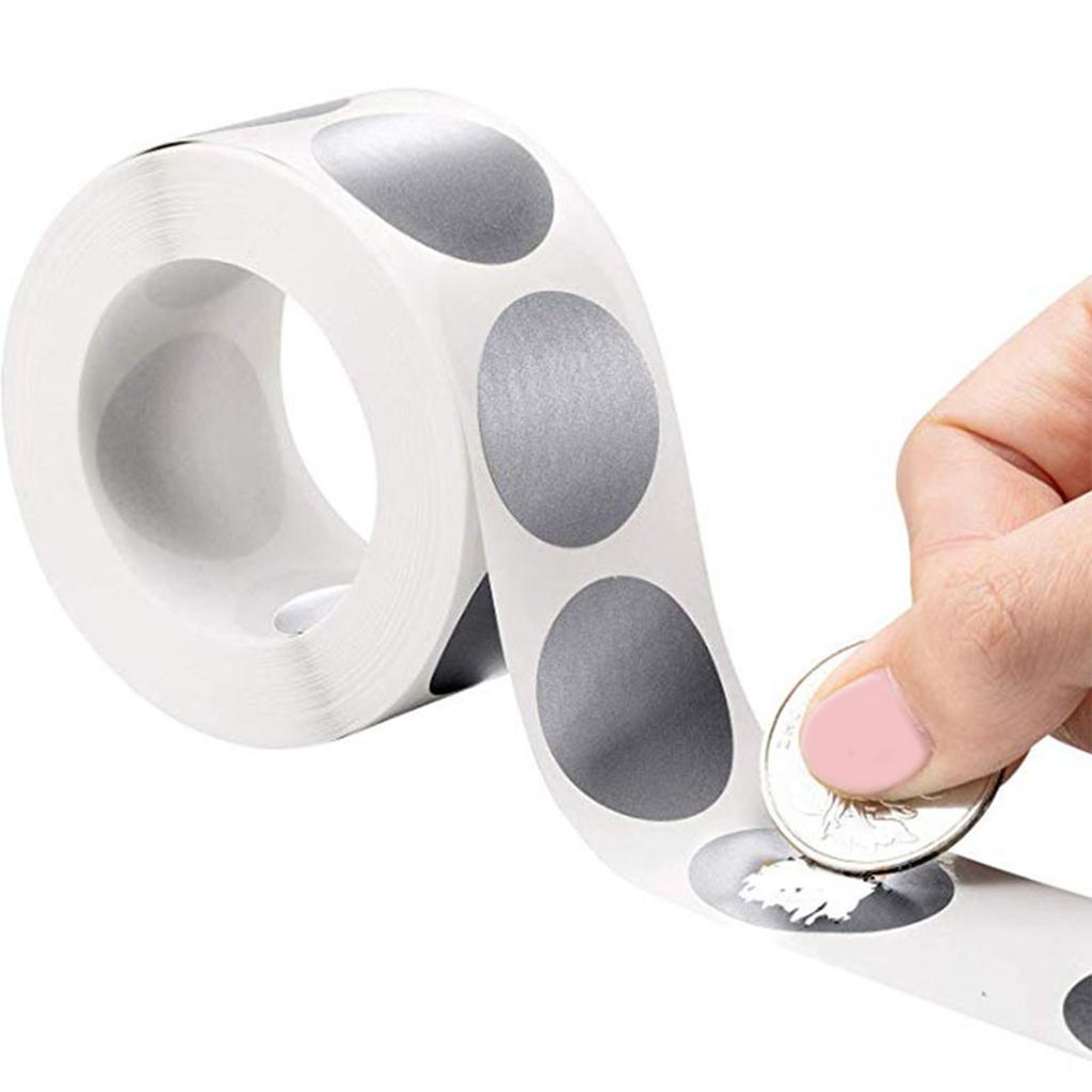 2,5 см стираемая наклейка, 300 шт./рулон, клейкая наклейка