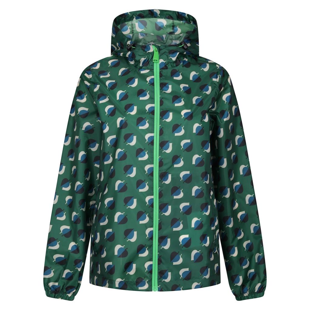 Regatta Womens/Ladies Orla Kiely Pack-It Leaf Print Waterproof Jacket