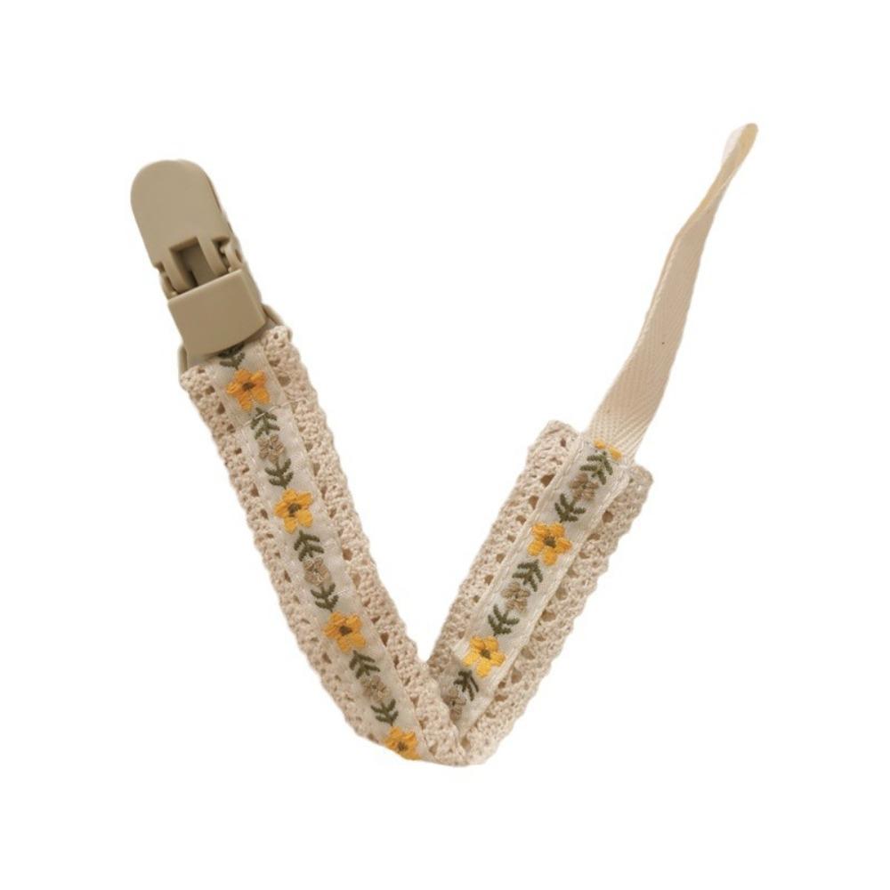 Wooden Clip Soother Holder Ethnic Style Nipple Holder Clips Cute Baby Cloth Pacifier Chain  Baby