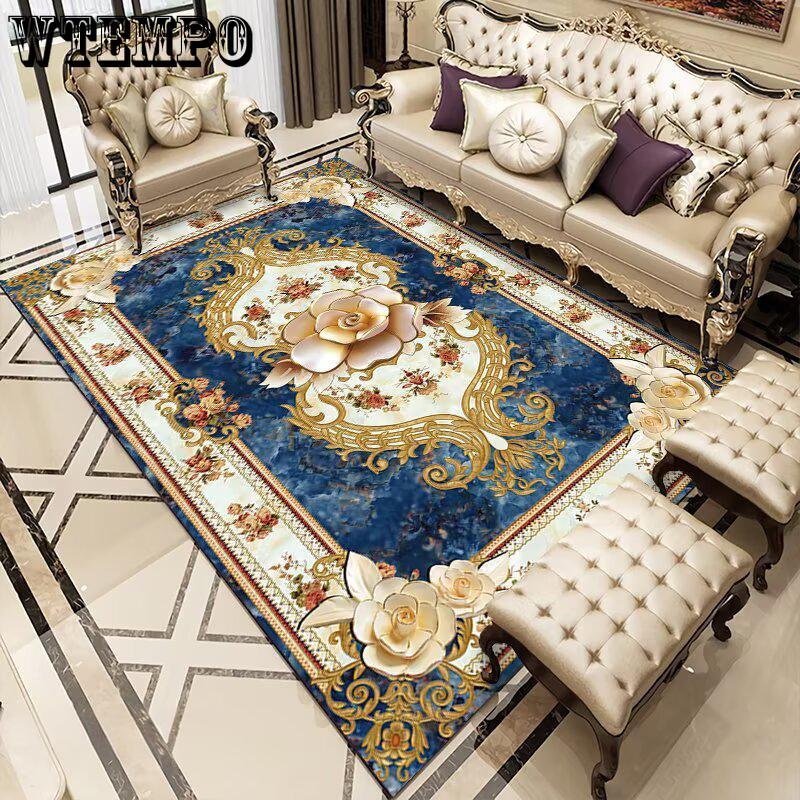 Ковер для гостиной в европейском стиле, ковер для спальни, ковер для гостиной, декоративный ковер, коврик под диван и кофейный столик
