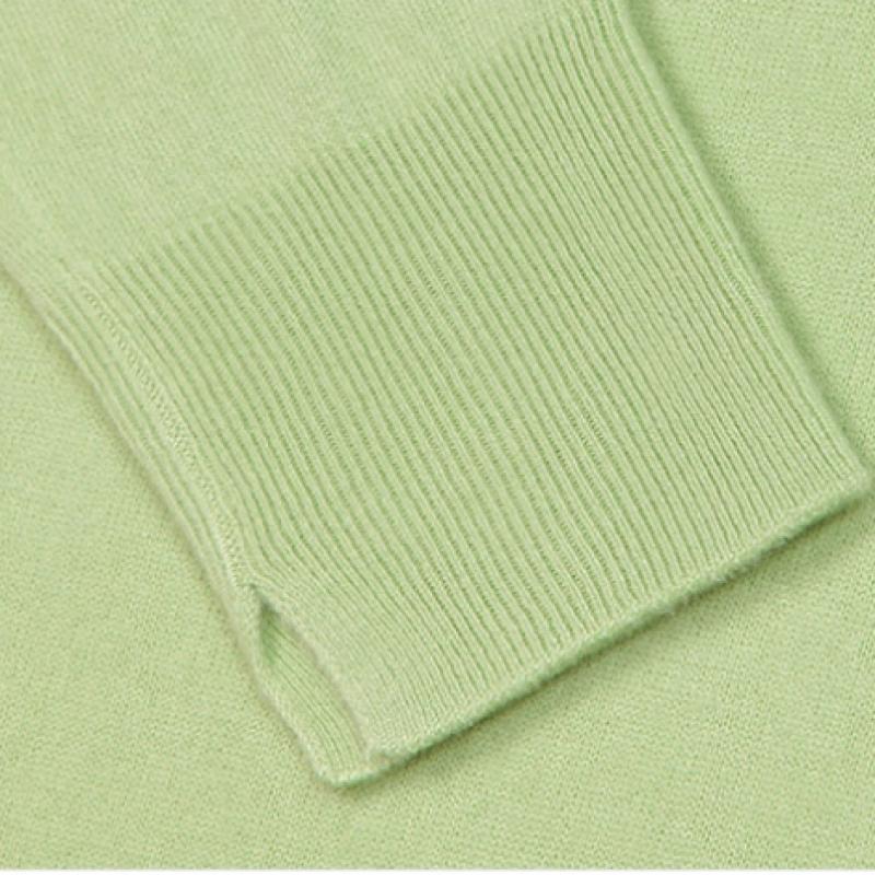 She S miSS Твердый V-образный вырез Трикотаж