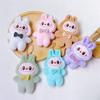 Labubu Monster Plush Keychain Stuffed Doll Bag Decoration Accessories Cute Key Ring Cartoon Plush Kawaii Anime Accessories Gifts