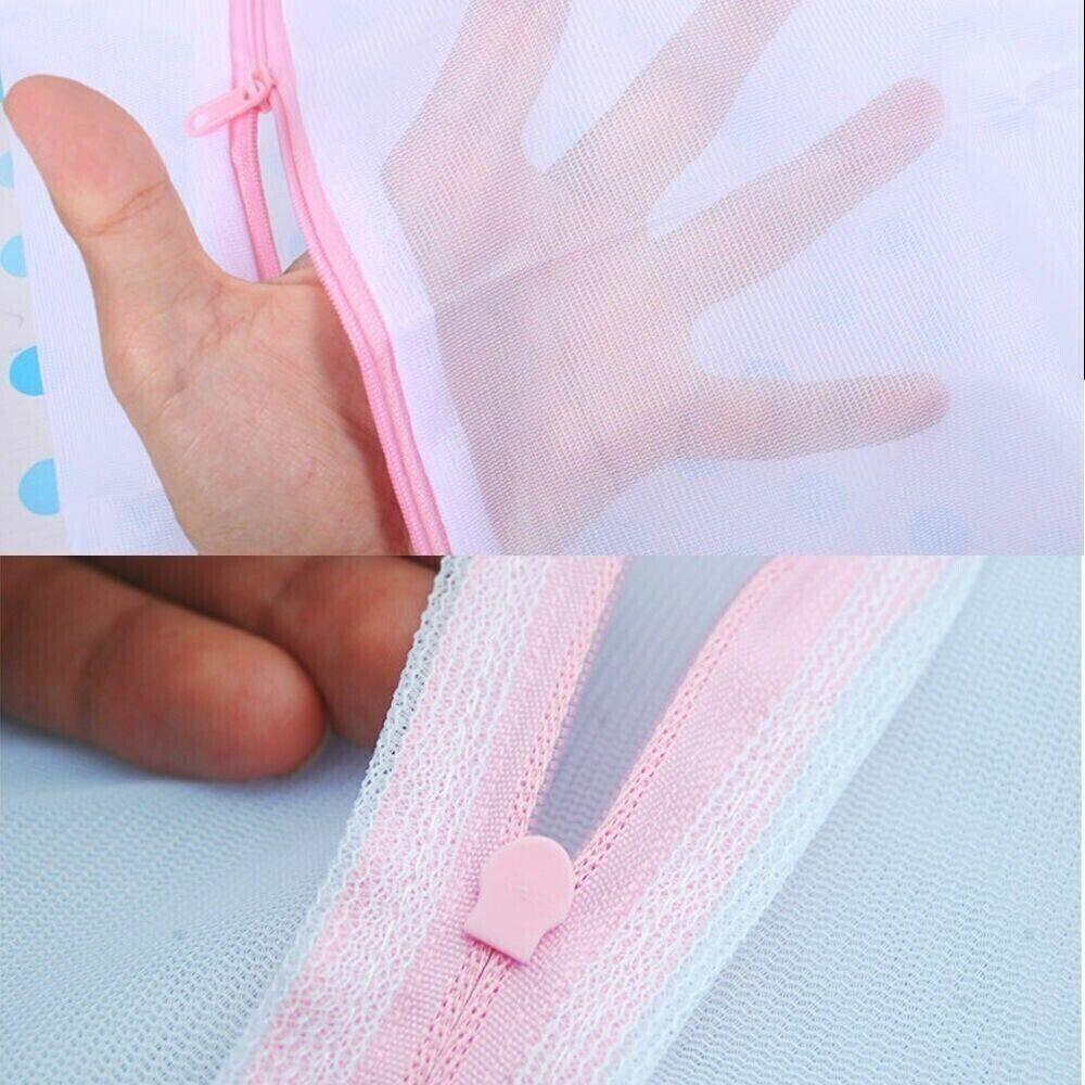 Fine and Coarse Net Zippered Laundry 3 Sizes Clothes Protection Net Lingerie Clothes Washing