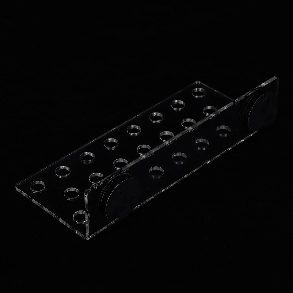 Aquarium Fish Tank Coral Rack Bracket Acrylic Strong Suction Coral Frag Rack Bracket 23 Hole