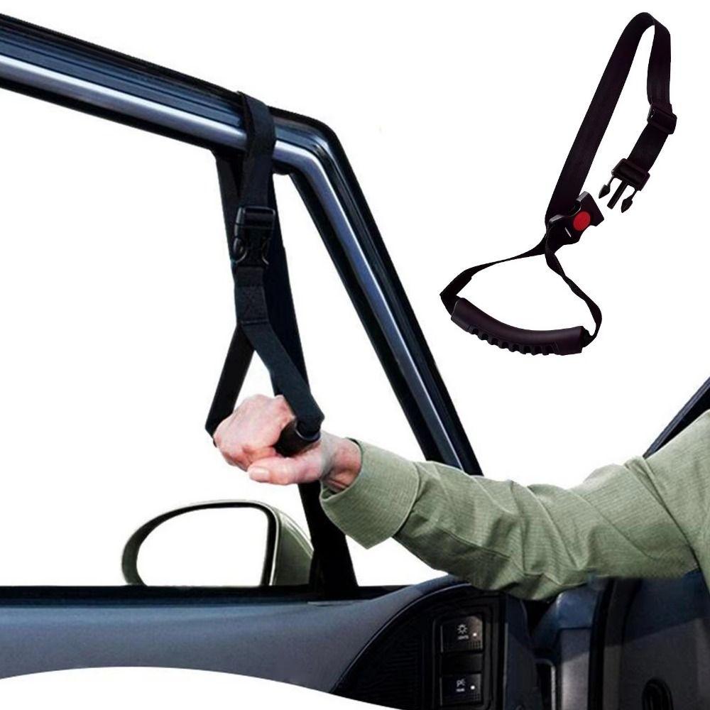 Safety Car Standing Aid Grab Handle Wear Resistant Grab Handle Strap For Auto Car